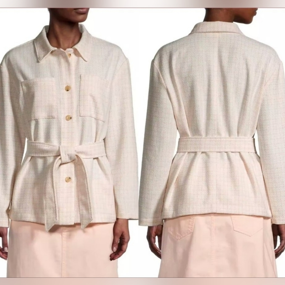 NWT Brand New Shirt Jacket belted
